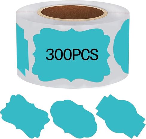 300 Pcs 2'' x 3'' Pink Labels Stickers Self-Adhesive Customize Holiday Present Stickers Labels for Jars, Christmas Gift, Name Tags, Mason Jars Christmas Stickers in Saudi Arabia