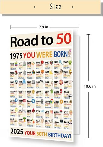 OJsensai Happy 70th Birthday Gifts for Women Ladies, Jumbo 70 Years Old Birthday Card for Men Male, Funny Seventy Bday Gifts Decorations for Grandpa Grandma in Kuwait