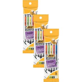BIC Mechanical Pencil, Medium Point, 0.7mm, 5 ct