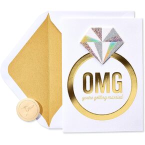 Papyrus Engagement Card (Happy Life Ahead)