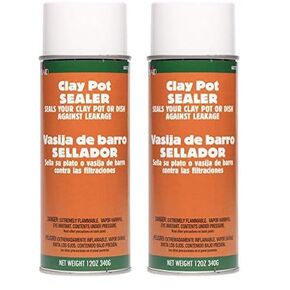 Plaid Clay Pot Sealer, 12oz, Clear