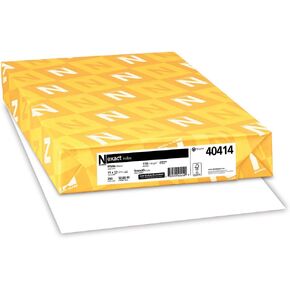 Neenah Paper 40414 Exact Index Card Stock, 110lb, 92 Bright, 11 x 17, 250 Sheets