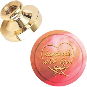 CRASPIRE VALENTINES DAY WAX SEAL SEAL HEAD مصنوعة يدويًا مع الحب القابل للإزالة.