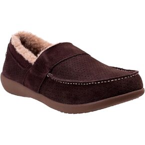 Revitalign Men's Fiesta Slipper, Black, 13