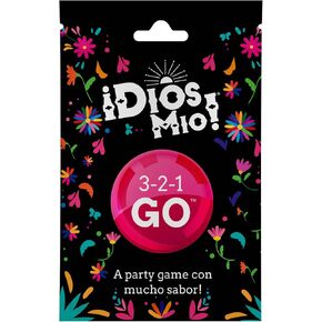 FITZ Dios Mio! 3-2-1 GO Card Game - Bilingual Party Game for Latinos, Fun for Family Game Night, Ages 17+, 3-10 Players, 30-60 Min Playtime, Made Games