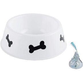 Dog Dish Shaped Party Bowls - Set of 2 Plastic Dishes - Kids Birthday Party, Dog Gotcha and Party Supplies