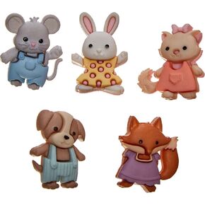 Jesse James Dress It Up Embellishments-Forever Friends