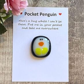 A Little Pocket Penguin Hug, Mini Cute Animal Decoration Pocket Hug Penguin Stress Relief Toy, Special Encourage Birthday Wedding Party Decoration, Kids Penguin Gift for Boys and Girls