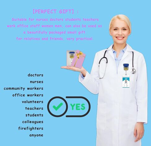 2P Funny Cardiac Retractable Badge Reel with ID Clip Name Tag Card Gift for Doctor Nurse Heart Anatomy Nursing Student Medical Worker Alligator Clip in Kuwait