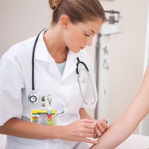 1pcs ترتيب الخرز سحب الدم مع بطاقة مرجعية ، وترتيب سحب الدم الشارة العمودية شارة الشارة بكرة الإكسسوارات in Kuwait