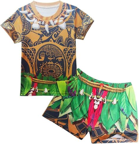 Kids Novelty Dress Up Maui Costumes, 2-9Y in Kuwait