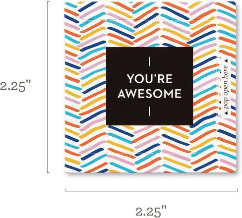 Compendium ThoughtFulls Pop-Open Cards — 4-Pack of You're Awesome, You Matter, You're Wonderful, Yay You —120 Pop-Open Cards, Each with a Different Message Inside in Saudi Arabia