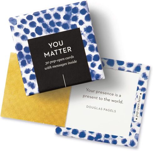 Compendium ThoughtFulls Pop-Open Cards — 4-Pack of You're Awesome, You Matter, You're Wonderful, Yay You —120 Pop-Open Cards, Each with a Different Message Inside in Saudi Arabia