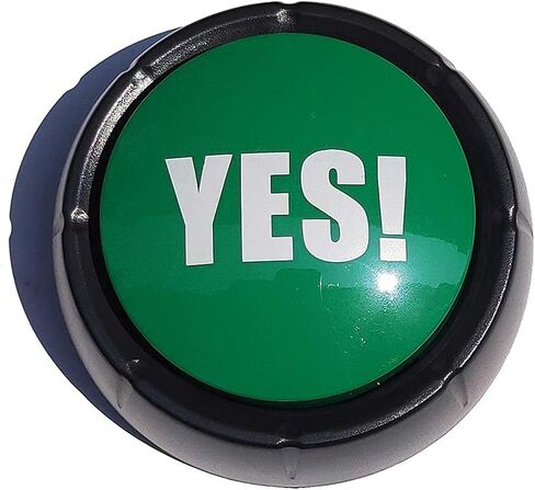 Joffreg YES Sound Button (Green) in Kuwait