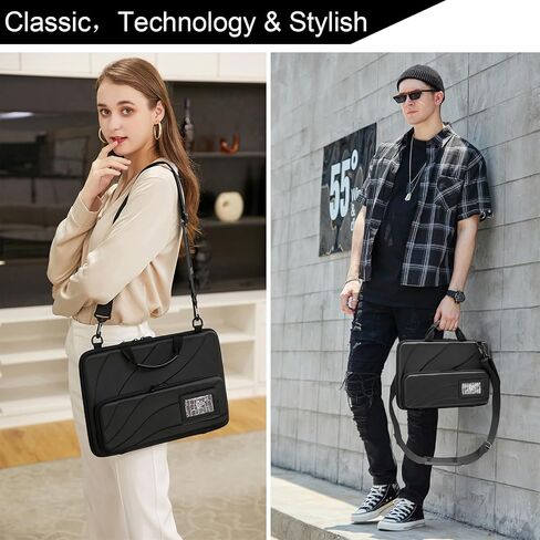 BUG 13-14 Inch Laptop Case Hard Shell, Protective Laptop Carrying Case with Stand for Heat Dissipation in Kuwait