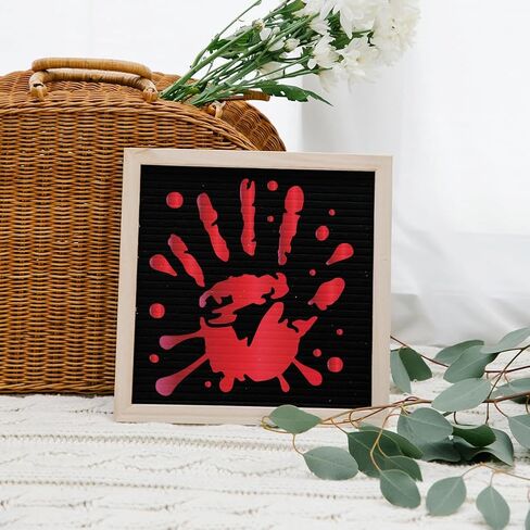 Mayjoydiy 9 Styles Stryles Stencils 5.9x5.9inch وصمة عار قابلة لإعادة الاستخدام والستنسل الرش لقوالب الطلاء الفنية على الجدران الحرف مع فرشاة الطلاء لزخرفة الأثاث in Saudi Arabia