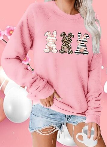 بلوفر نسائي عتيق مطبوع بأكمام طويلة من tiqwova، قمصان فضفاضة للنساء in Kuwait