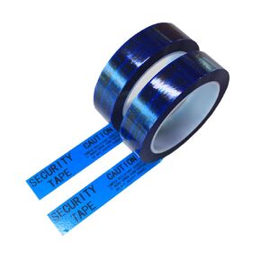 2 Rolls Blue Non-Transfer Tamper Evident Security “VoidOpen" Tapes (1Inch x 50Yards x 2Mil, No Residue Left, Do Not Open if Seal is Broken)