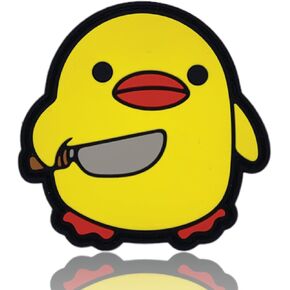 I Choose Violence Patch - Funny Duck Patch Meme | Military Morale Patches - PVC Patches for Vests, Backpacks, Dog Harness | Rubber Molle Patches