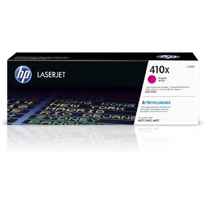 HP 410X Magenta High-yield Toner Cartridge | Works with HP Color LaserJet Pro M452 Series, HP Color LaserJet Pro MFP M377, M477 Series | CF413X