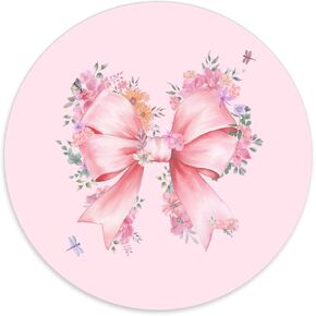 Pink Mouse Pad, Girly Mouse Pad Gifts for Women, Mousepad for Laptop Wireless Mouse Aesthetic Pretty Office Accessories Small Computer Mouse Pads for Desk Mini Mouse Pad 8.7x8.7 Inches in Kuwait