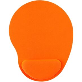 فأر وسادة الرسغ الراحة MOSE MEMORY MEMORY MEMORY STEPPED-WEDGE DESIGN MOUSEPAD REAFFED MOUSEPAD مع لوحة فأر كمبيوتر محمول مريحة من أجل Office Home (Orange)