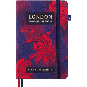 Moleskine Luxe X London City Travel Guide Notebook ، Pocket (3.5 "× 5.5") ، 112 صفحة