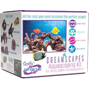 LifeRock Dreamscapes Aquascaping Kit, 5-15 Gallon Tank Size