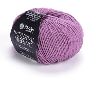 YarnArt Unique Imperial Merino Yarn - 100% Extra Fine Merino Wool, Luxurious Soft Yarn for Knitting, Crocheting, Baby Clothes, Scarves, Sweaters, 1.76 oz/50g, 109 yds (3318)