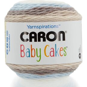 Caron Baby Cakes خيوط خطيية ~ 3.5 أوقية كعك من كل (سماء حالمة)