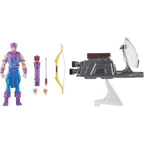 Marvel Legends Series Hawkeye with Sky-Cycle Avengers 60th Anniversary Collectible 6-Inch Action Figure and Vehicle