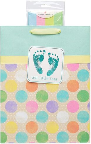 American Greetings Jumbo Plastic Gift Bag for Baby Shower, Baby Blocks (1 Bag, 6 ft. x 3.33 ft.) in Saudi Arabia