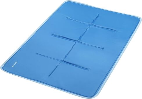 Navaris Gel Pet Cooling Mat - Cool Pad for Dog or Cat and Other Pets - Cooler Bed Mats for Dogs or Cats - Medium - 23.62" x 35.43" x 0.20" (60 x 90 x 0.5 cm) in Saudi Arabia