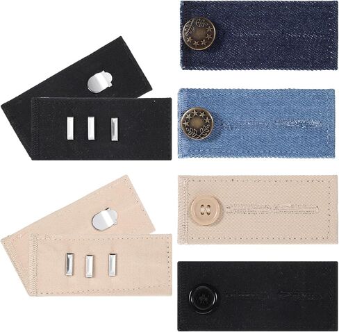 موسع زر 6Pack للجينز ، موسعات الخصر المرنة للنساء للنساء ، in Kuwait