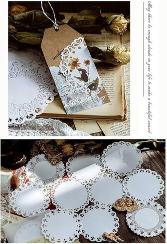 20pcs قصور قصور قصاصات خمر للازداد لخلاصات اليقظة مستلزمات زخرفية زخرفية الرجعية قطع الورق الفراشة للمجلات غير المرغوب in Kuwait