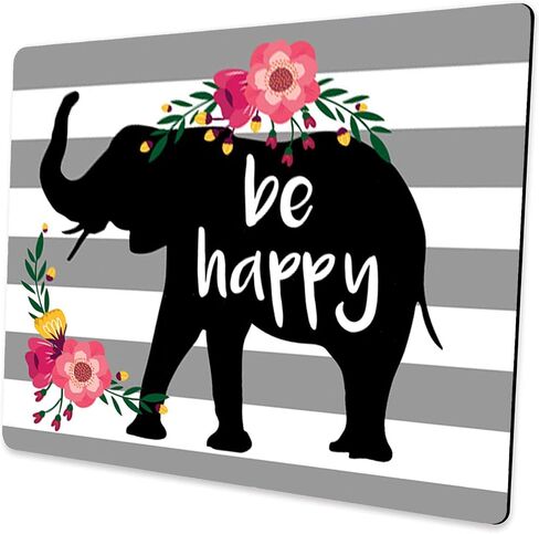 Floral Unicorn Gifts Mouse Pad Mat Cute Unicorn Face Teacher Mousepad Desk Accessories for Women Great Gift Idea in Saudi Arabia