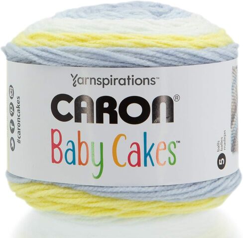 Caron Baby Cakes خيوط خطيية ~ 3.5 أوقية كعك من كل (سماء حالمة) in Kuwait