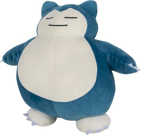 Pokemon 18-inch Plush Sleeping Squirtle - Cuddly Pokémon - Must Have for Pokémon Fans - Plush for Traveling, Car Rides, Nap Time, and Play Time in Saudi Arabia