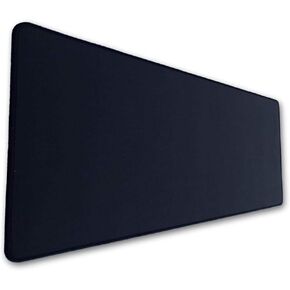 Extended Gaming Mouse Pad - 30.71 x 13.78 in, All DPI Setting, No Logo, Anti-fray Stitched Edges, Non-Slip Rubber Base, Micro-Woven Surface. Large Mouse Pad, Keyboard Mat (Black) by Green2B