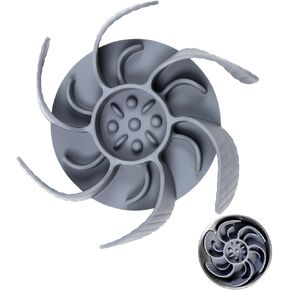 Slow Feeder Dog Bowl, Flower Design Slow Feeder Insert, Anti-Choking Pet Food Dish for Large Medium Small Breed Dogs, Gray