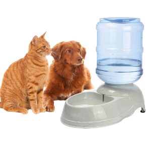Automatic 11L Dog Water Dispenser,Pet Gravity Water Dispenser,Automatic Gravity Dog Water Bowl Dispenser,Large Size Dog Drinking Fountain for Small Medium Large Dogs Cats