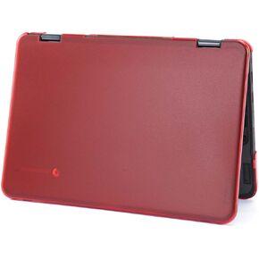 mCover Case Compatible for 2021~2022 11.6" Lenovo Chromebook 300E G3 / 500E Gen 3 Convertible Laptop ONLY (NOT Compatible for Other Lenovo Models) - Red