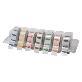 DayMark Safety Systems I132152 Day of The Week 3/4" Square Dissolvable Labels, Monday-Sunday, Label Dispenser Included (7,000 Labels)