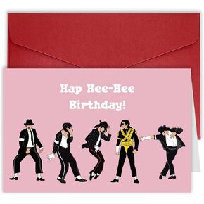 Funny Birthday Card, Happy Birthday Card Gift for Dancer Women Men, Inspired Birthday Card Birthday Merch, Hip Hop Birthday Gift For Dad Mom Grandparent