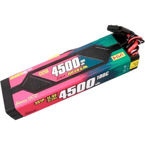Gens ace G-Tech Advanced 4500mAh High Voltage 11.4V 100C 3S Lipo Battery HardCase with XT60 Plug
