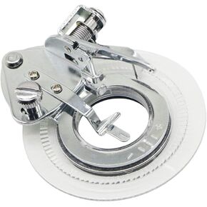Practical Circular Embroidery Daisy Flower Stitch Presser Foot Daisy Flower Disc Pattern Stitch Round Foot for Home Sewing Machine Singer Brother Janome Low Shank
