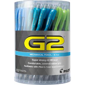 Pilot, G2 Premium Gel Roller Pens, Fine Point 0.7 mm, Assorted Colors, Tub of 36