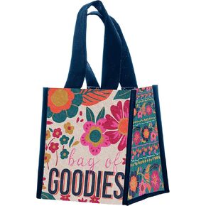 أكياس الهدايا الصغيرة القابلة لإعادة الاستخدام - حقيبة حمل وحقيبة مع مقابض - مثالية لهدايا أعياد الميلاد وأكياس الحفلات RPET 1 Smallies in Kuwait