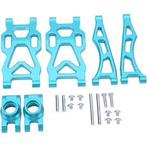Aluminum Alloy RC Swing Arm Kit for SCY 16101PRO 16102 1/16 RC Car, Rear Lower Upper Suspension Arm with Rear Axle Cup Upgrade Parts