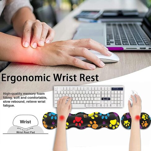 Large Gaming Mouse Pad with Stitched Edges,Extended XXL Mousepad,Office Desk Pad Writing Pad,31.5 x 11.8 in,Ergonomic Memory Foam Keyboard Wrist Rest Support,Vintage Blue Black American Flag Desk Mat in Saudi Arabia